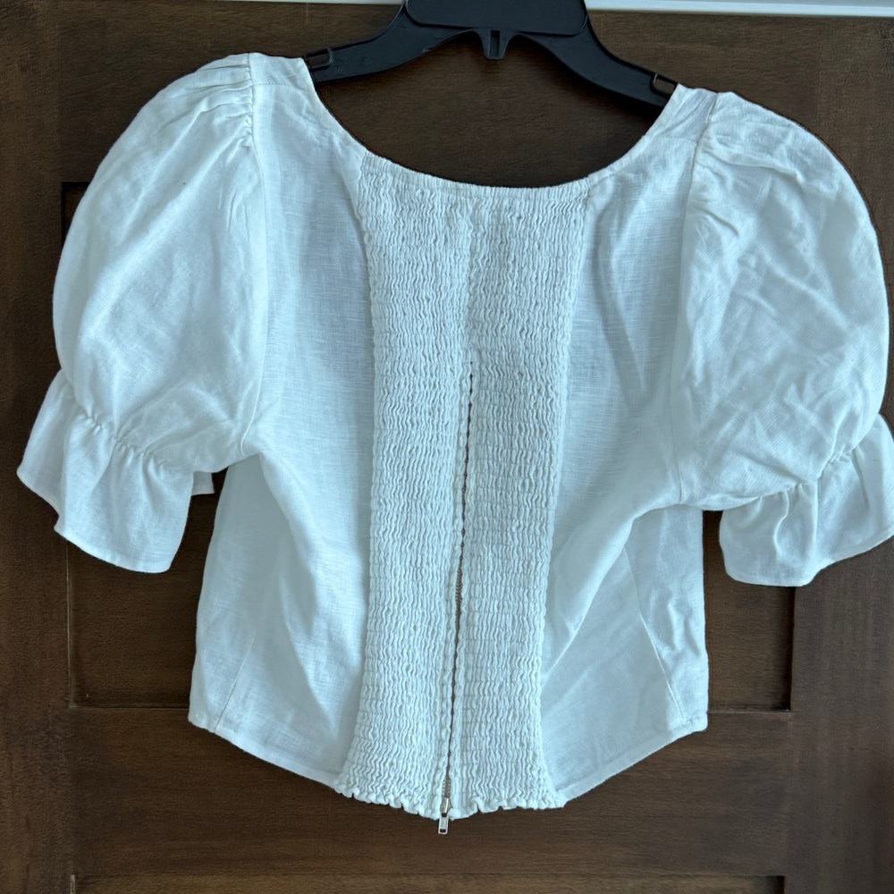 White Women's Top Reformation - Picture 6 of 6